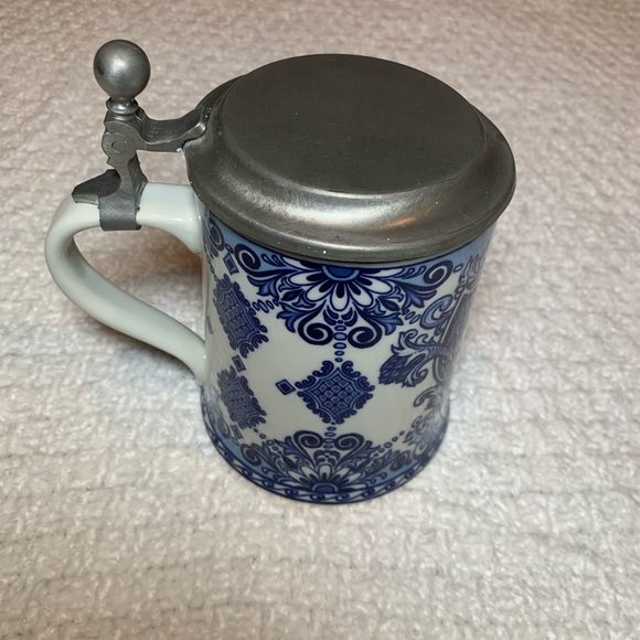 Authentic German Stein Blue and White Excellent Condition - Picture 2 of 5